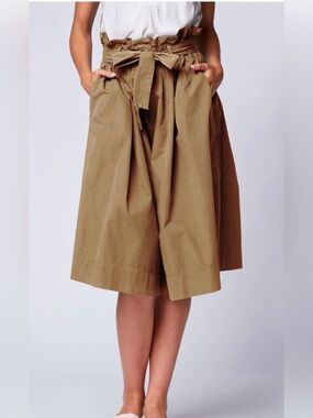 Baci Pleated Bow Tie Skirt Size Small